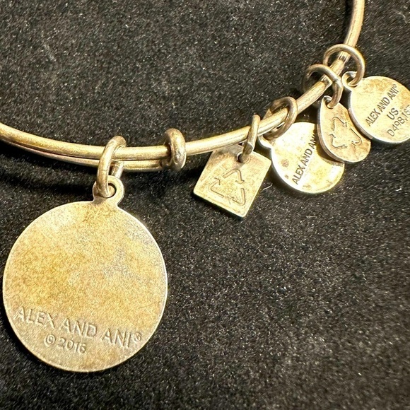 Alex and Ani Autism Awareness Bracelet Silver Metal - Picture 4 of 5